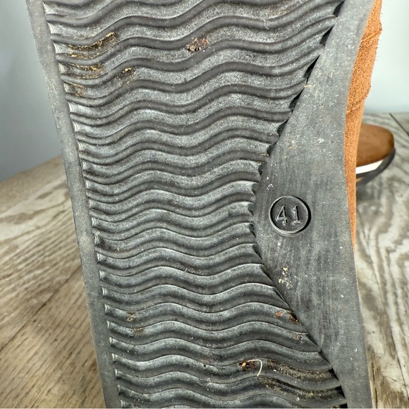 Softwaves Gada Loafer in Chocolate Brown Striped Platform Women’s Size 41 - Picture 6 of 12